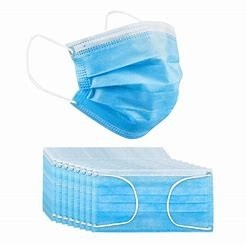 3 Ply Disposable Protective Face Mask Anti Pollution Dust Mask  non woven face mask