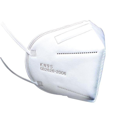 Antibacterial KN95 Disposable Masks , FDA FFP2 Anti Dust Face Mask Foldable