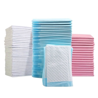 Toilet Wee Urine Disposable Puppy Pads L 60x60cm With PE Film Backsheet