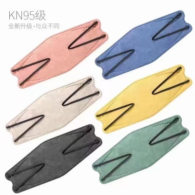 KF94 Protective Non Woven Face Mask Morandi 4 Layers Sanitary Products